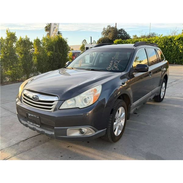 SUBA OUTBACK 2012 T