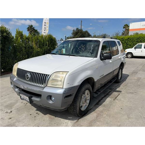 MERC MOUNTAINEER 2002 APP  DUP/T-DON