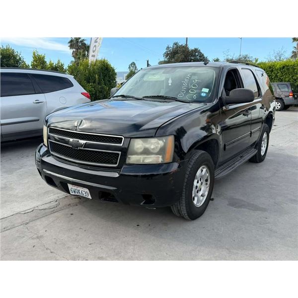 CHEV TAHOE 2009 SALV T/DONATION
