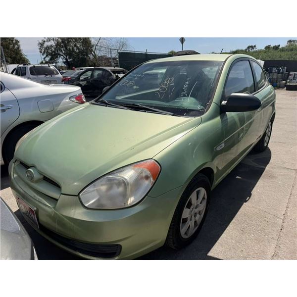 HYUN ACCENT 2008 APP/DUP-T/EXP-ONLY