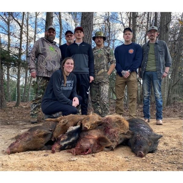 TEXAS PIG HUNT - Rock Water Ranch