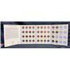 Image 1 : PRESIDENTIAL COIN COLLECTOR BOOK WITH 39 OF THE 40 COINS IN THE SET