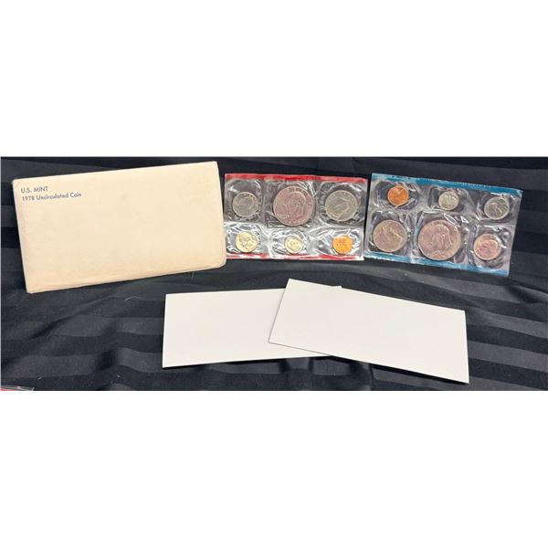 UNCIRCULATED MINT SET - 1978D, 1978