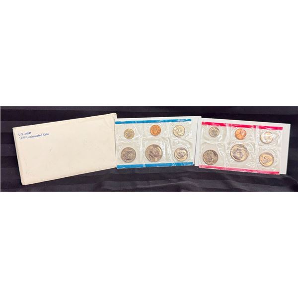 UNCIRCULATED MINT SET - 1979D, 1979