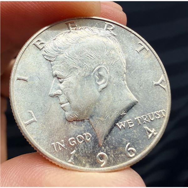 KENNEDY HALF DOLLAR - 1964D