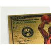 Image 3 : $100 NOVELTY 24K .9999 GOLD PLATED FOIL NOTES - MICHAEL JORDAN (X2 NOTES) AND MICHAEL JORDAN TRADING