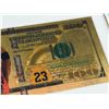 Image 5 : $100 NOVELTY 24K .9999 GOLD PLATED FOIL NOTES - MICHAEL JORDAN (X2 NOTES) AND MICHAEL JORDAN TRADING