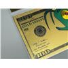 Image 12 : $100 NOVELTY 24K .9999 GOLD PLATED FOIL NOTES - SPONGEBOB'S FRIENDS (X3)