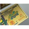 Image 14 : $100 NOVELTY 24K .9999 GOLD PLATED FOIL NOTES - SPONGEBOB'S FRIENDS (X3)