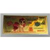 Image 1 : $100 NOVELTY 24K .9999 GOLD PLATED FOIL NOTES - MY LITTLE PONY