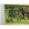 Image 4 : $100 NOVELTY 24K .9999 GOLD PLATED FOIL NOTES - RICK AND MORTY