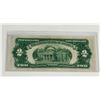 Image 2 : $2 UNITED STATES NOTE - SERIES 1928D - RED TREASURY SEAL