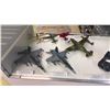 Image 4 : CONTENTS OF SHOWCASE INCLUDING; ANIME FIGURINES, MODEL CARS, MODEL PLANES & MORE