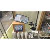 Image 4 : GLASS DISPLAY CASE WITH ASSORTED CONTENTS INCLUDING; STAR WARS & GUNDAM FIGURINES