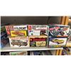 Image 1 : (6) ASSORTED AMI & MPC MODEL CARS INCLUDING; 1966 BUICK WILDCAT HARDTOP, SHELBY COBRA 289, MONOPOLY