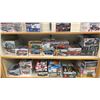 Image 1 : SHELF OF ASSORTED MODEL CARS INCLUDING; AMI 1961 FORD GALAXIE HARDTOP, MONOGRAM PLYMOUTH GTX, AMI