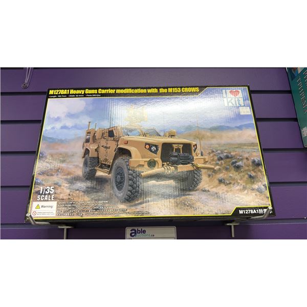 I LOVE KIT 1/35 M1278A1 HEAVY GUNS CARRIER MODIFICATION WITH THE M153 CROWS MODEL CAR