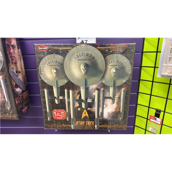 POLAR LIGHTS 1:350 STAR TREK THE ORIGINAL SERIES PILOT EDITION U.S.S. ENTERPRISE NCC-1701 MODEL KIT