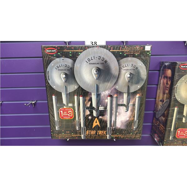 POLAR LIGHTS 1:350 STAR TREK THE ORIGINAL SERIES PILOT EDITION U.S.S. ENTERPRISE NCC-1701 MODEL KIT