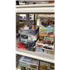 Image 1 : (9) ASSORTED MODEL CARS & PLANES INCLUDING; SNAPIT THE FLINTSTONES FLINTMOBILE, AMI SURF SHARK,