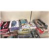 Image 3 : SHELF OF ASSORTED MODEL VEHICLE KITS INCLUDING; SUZUKI WAGON-R, TOYOTA ESTIMA LUCIDA, CORVETTE INDY