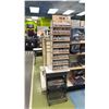 Image 1 : ICM MODEL PAINT DISPLAY RACK WITH PAINT CONTENTS & PORTABLE CART WITH TRAY