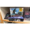 Image 2 : SHELF OF ASSORTED MODEL KITS INCLUDING; BANDAI DC BATMAN BATMOBILE, AMI BATMOBILE, AMI BATMISSILE