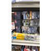 Image 4 : SHELF OF ASSORTED MODEL KITS INCLUDING; HAWKER HUNTER F.6/FGA.9, USN F-4J VF-84 JOLLY ROGERS, M.S.