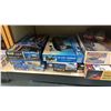 Image 2 : SHELF OF ASSORTED MODEL KITS INCLUDING; HAWKER "SEA FURY" PB.11, HEINKEL 111C, CH-47D CHINOOK &