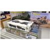 Image 3 : SHELF OF ASSORTED MODEL TANKS INCLUDING; CRUSADER MK.III, M3 GRANT, M1A1 ABRAMS "IRAQ 2003" & MORE