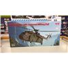 Image 1 : ICM CH-54A TARHE WITH UNIVERSAL MILITARY POD MODEL HELICOPTER