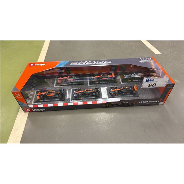 BURAGO MCLAREN FORMULA 1 TEAM MODEL CAR SET