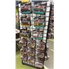 Image 3 : DISPLAY RACK OF ASSORTED HARLEY DAVIDSON & MAISTO MODEL MOTORCYCLES & CARS