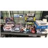 Image 1 : SHELF OF ASSORTED MODEL KITS INCLUDING; 2021 DODGE CHARGER HELLCAT, F-350 SUPER DUTY PLATINUM, 1967
