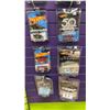 Image 2 : WALL OF ASSORTED HOT WHEELS CARS