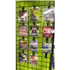 Image 2 : DISPLAY RACK OF ASSORTED HOT WHEELS CARS & MODEL ACCESSORIES