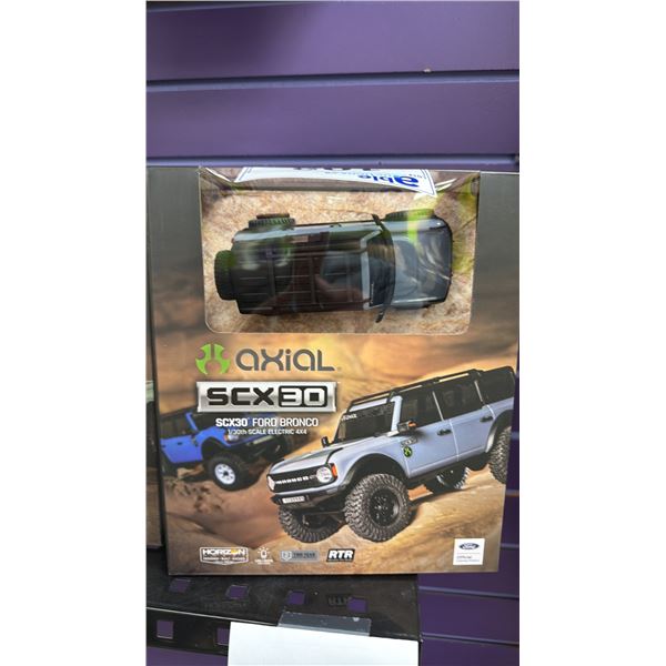 AXIAL SCX30 FORD BRONCO 1/30 ELECTRIC 4X4 MODEL CAR