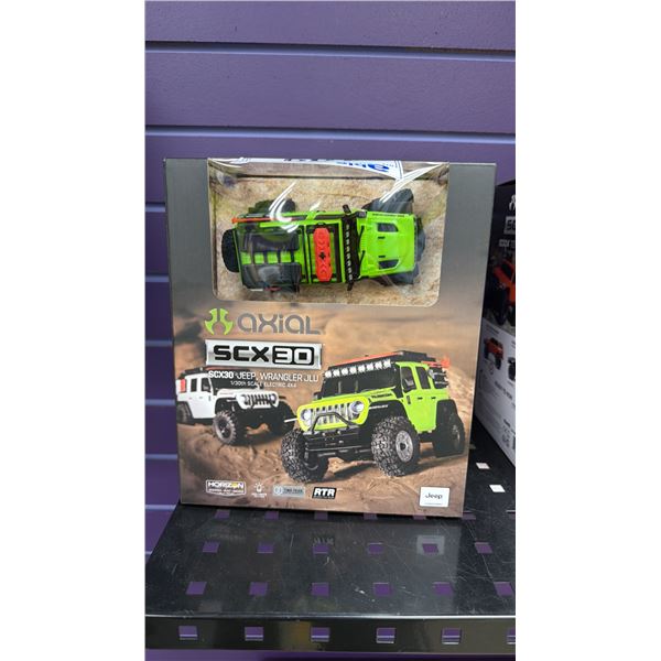 AXIAL SCX30 KEEP WRANGLER JLU 1/30 ELECTRIC 4X4 MODEL CAR