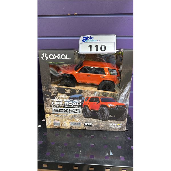 AXIAL TRAL PROVEN OFF-ROAD PERFORMANCE SCX24 TOYOTA 4RUNNER 1/24 ELECTRIC 4X4 MODEL CAR