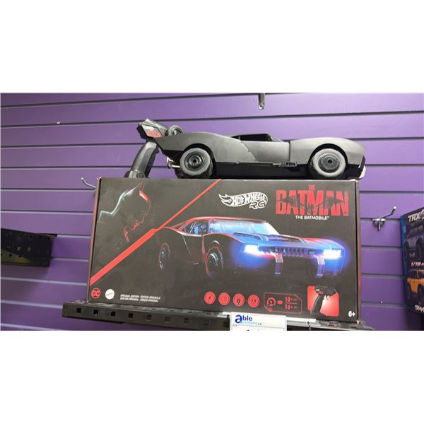HOT WHEELS RC DC THE BATMAN BATMOBILE MODEL RC CAR
