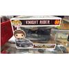 Image 1 : FUNKO POP! RIDES KNIGHT RIDER #50 MICHAEL KNIGHT WITH KITT VINYL FIGURE