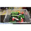 Image 4 : BIN OF ASSORTED R/C CAR BATTERIES, (2) ELECTRIC RETRACTORS & R/C SPORT ENGINES