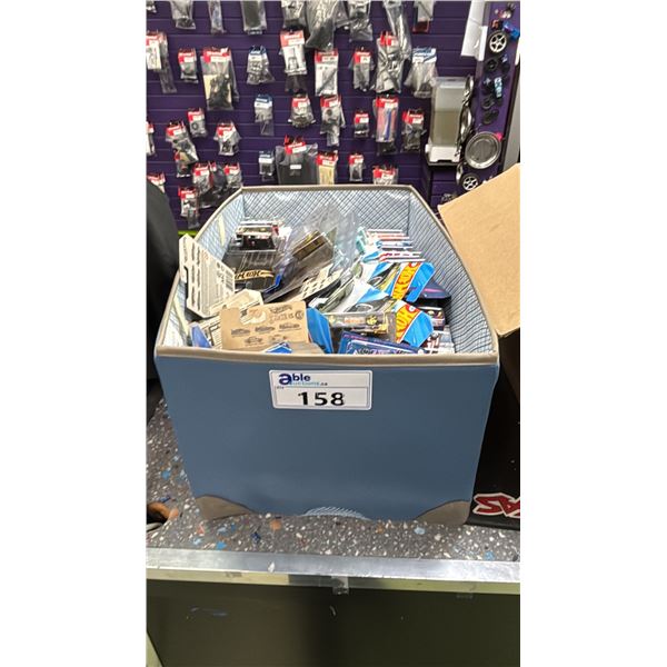 BOX OF ASSORTED HOT WHEELS