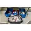 Image 1 : 4 BINS OF ASSORTED R/C & MODEL CAR ACCESSORIES & PARTS