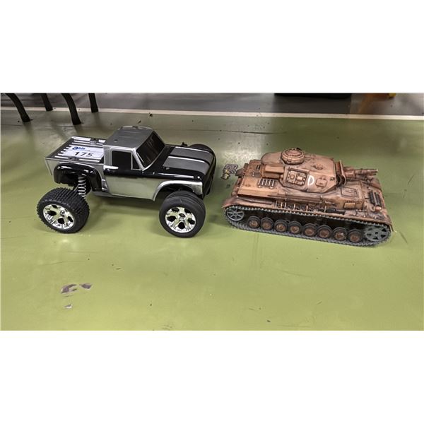 4X4 RC CAR & SCALE MODEL TANK
