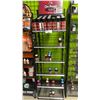 Image 1 : RACK OF ASSORTED ON POINT POLYCARBONATE R/C PAINTS *RACK INCLUDED*