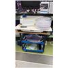 Image 1 : CRICUT MAKER WITH LABELLING MATERIALS & PORTABLE 3-TIER CART