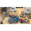 Image 2 : CONTENTS OF SHOWCASE INCLUDING; GENS ACO 2200 111V BATTERIES, TRAXXAS POWER CELL BATTERIES, SKYRC