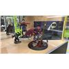 Image 2 : CONTENTS OF SHOWCASE INCLUDING; THE JOKER FIGURE, GUNDAM FIGURE, KING KONG FIGURE & MORE