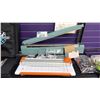 Image 2 : CONTENTS OF RACK INCLUDING; U-LINE SEALING MACHINE, LAMINATOR, MISCELLANEOUS ITEMS ON & UNDER SHELF